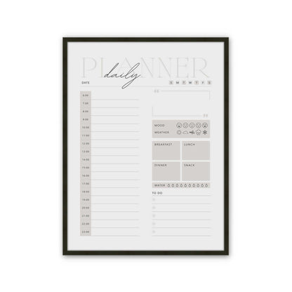 [Color:Satin Black], Picture of art in a Satin Black frame