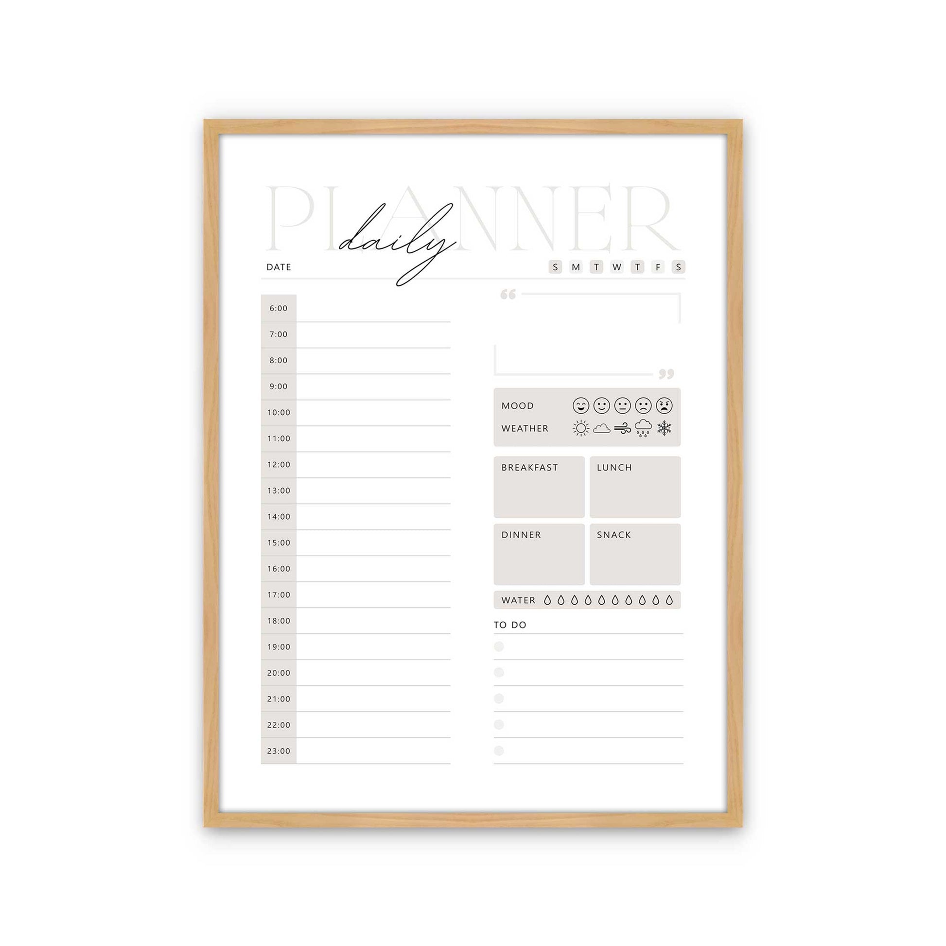 [Color:American Maple], Picture of art in a American Maple frame