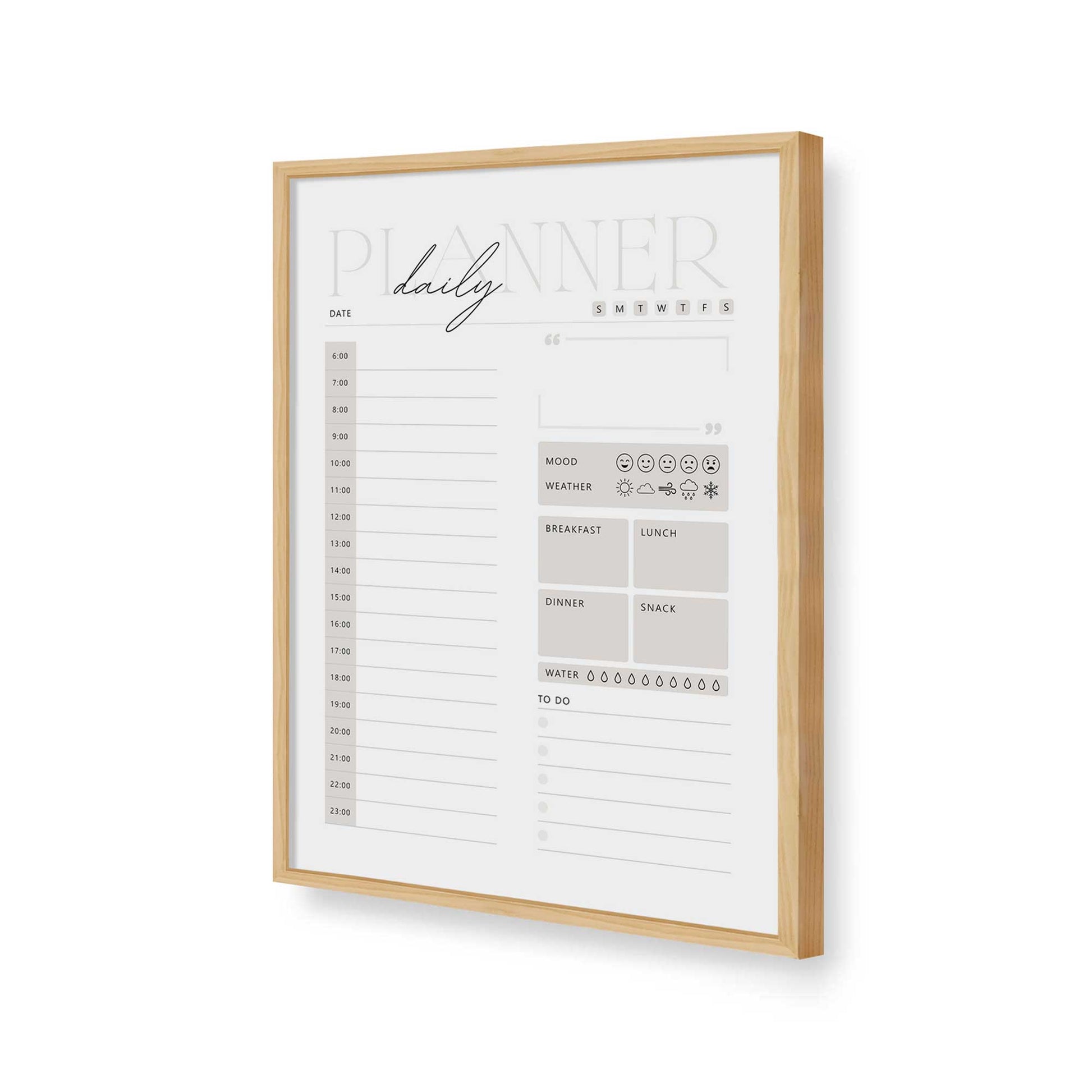 [Color:American Maple], Picture of art in a American Maple frame of the corner