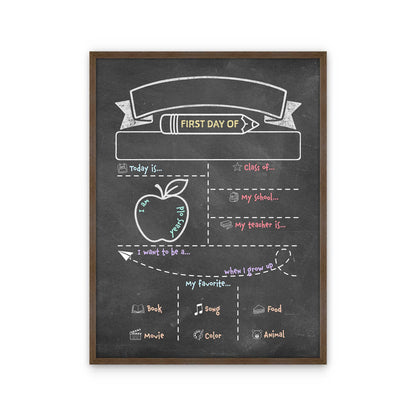 [Color:Walnut], Picture of art in a Walnut frame