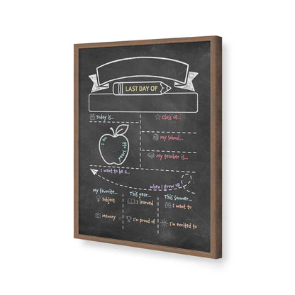 [Color:Walnut], Picture of art in a Walnut frame of the corner