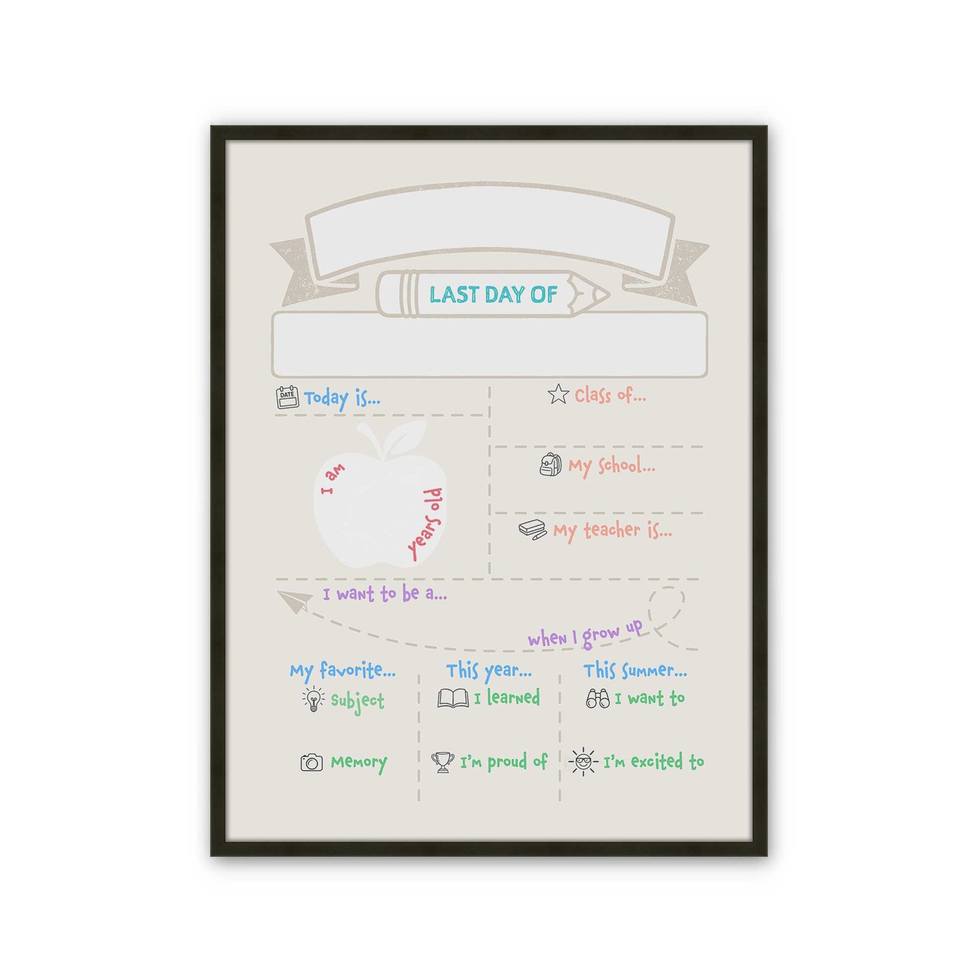 [Color:Satin Black], Picture of art in a Satin Black frame