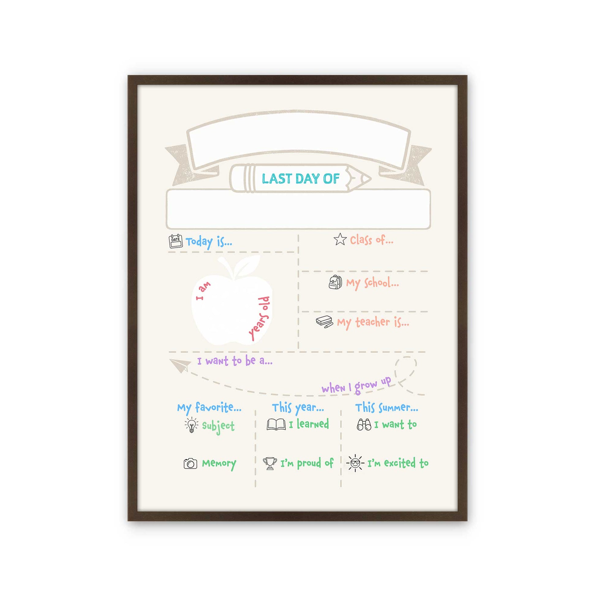 [Color:Belvinder Brown], Picture of art in a Belvinder Brown frame