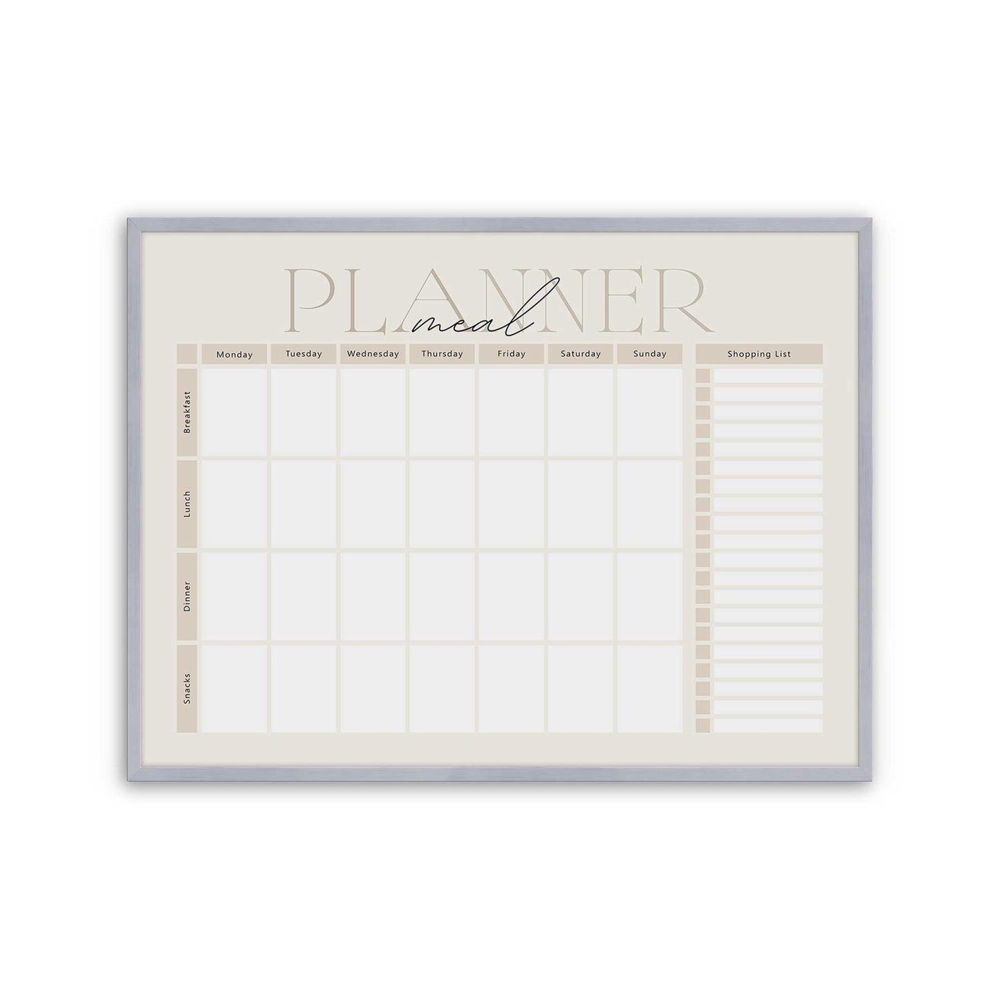 [Color:Polished Chrome], Picture of art in a Polished Chrome frame