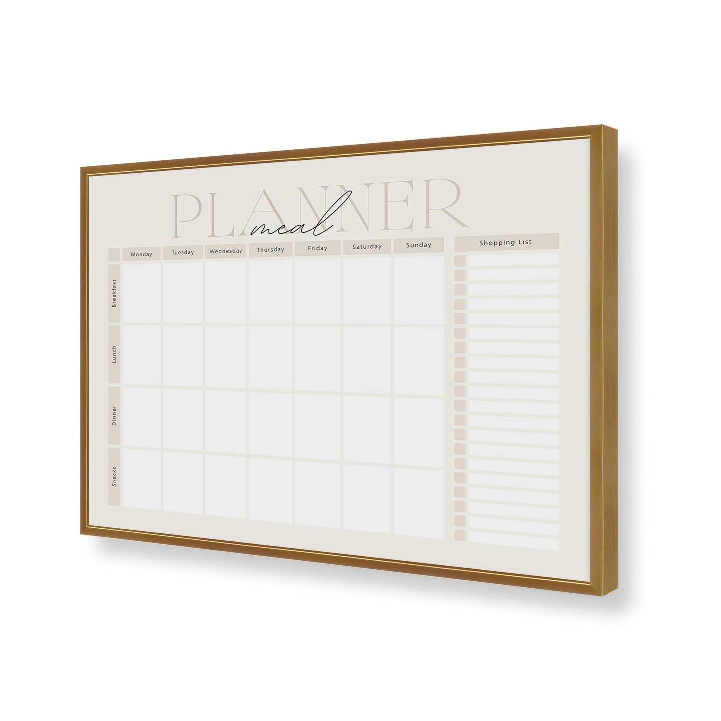 [Color:Polished Gold], Picture of art in a Polished Gold frame of the corner