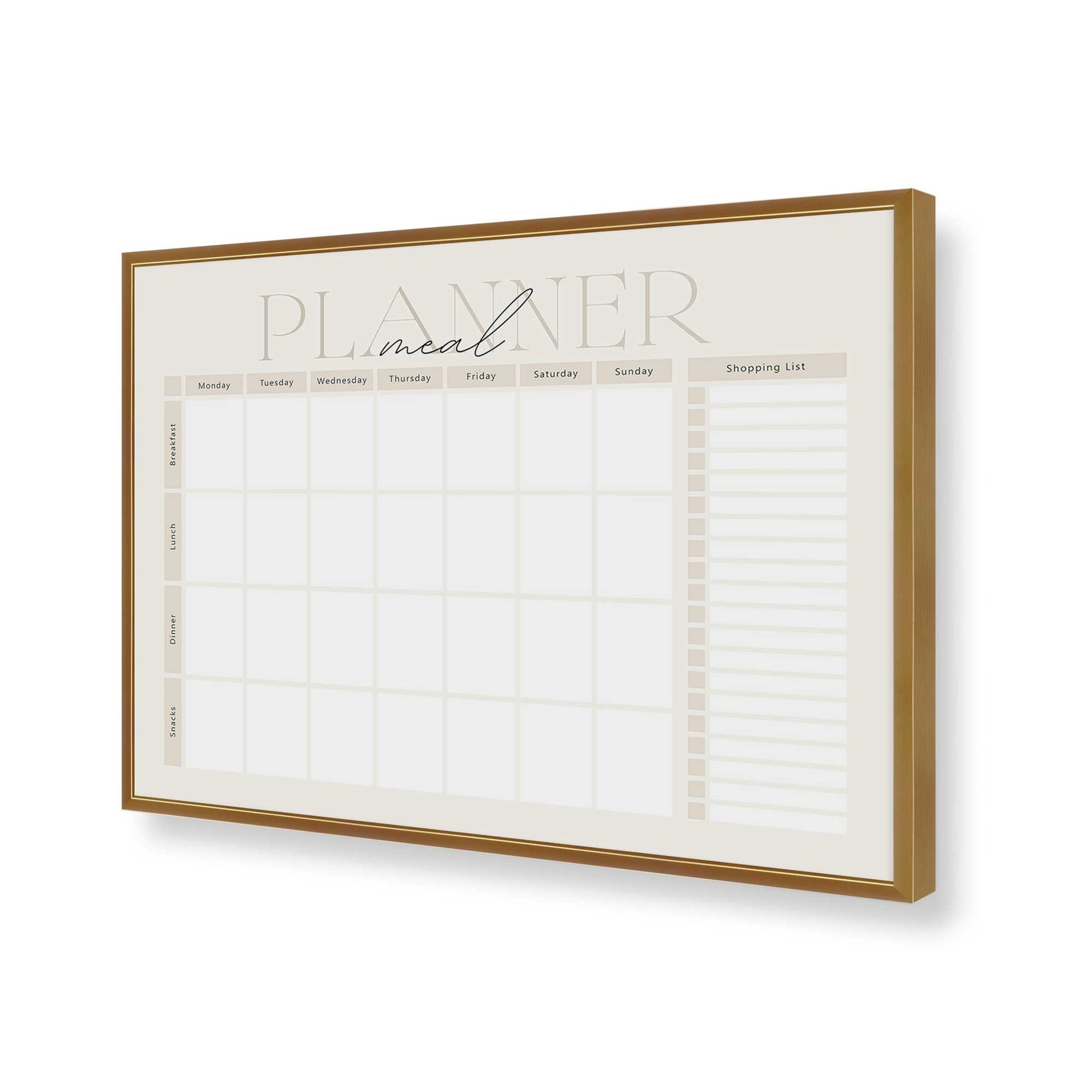 [Color:Polished Gold], Picture of art in a Polished Gold frame of the corner