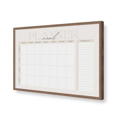 [Color:Walnut], Picture of art in a Walnut frame of the corner