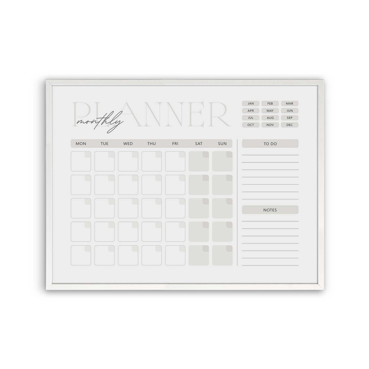[Color:Opaque White], Picture of art in a Opaque White frame
