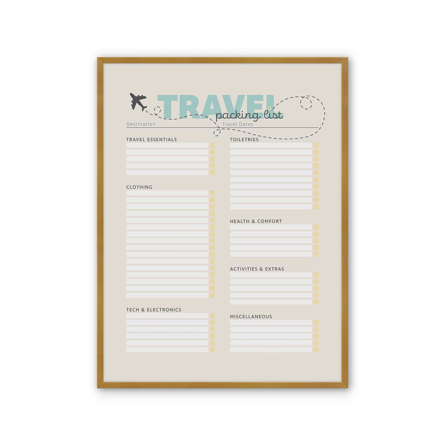 [Color:Polished Gold], Picture of art in a Polished Gold frame