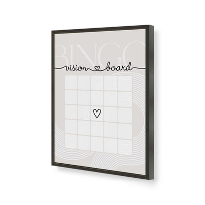 [Color:Satin Black], Picture of art in a Satin Black frame of the corner