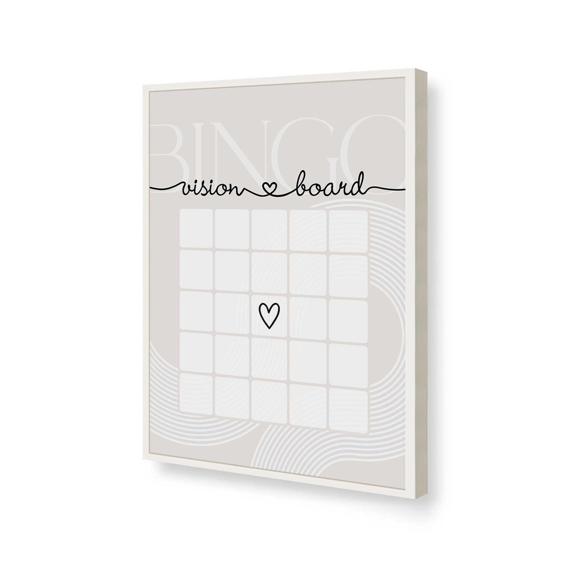 [Color:Opaque White], Picture of art in a Opaque White frame of the corner