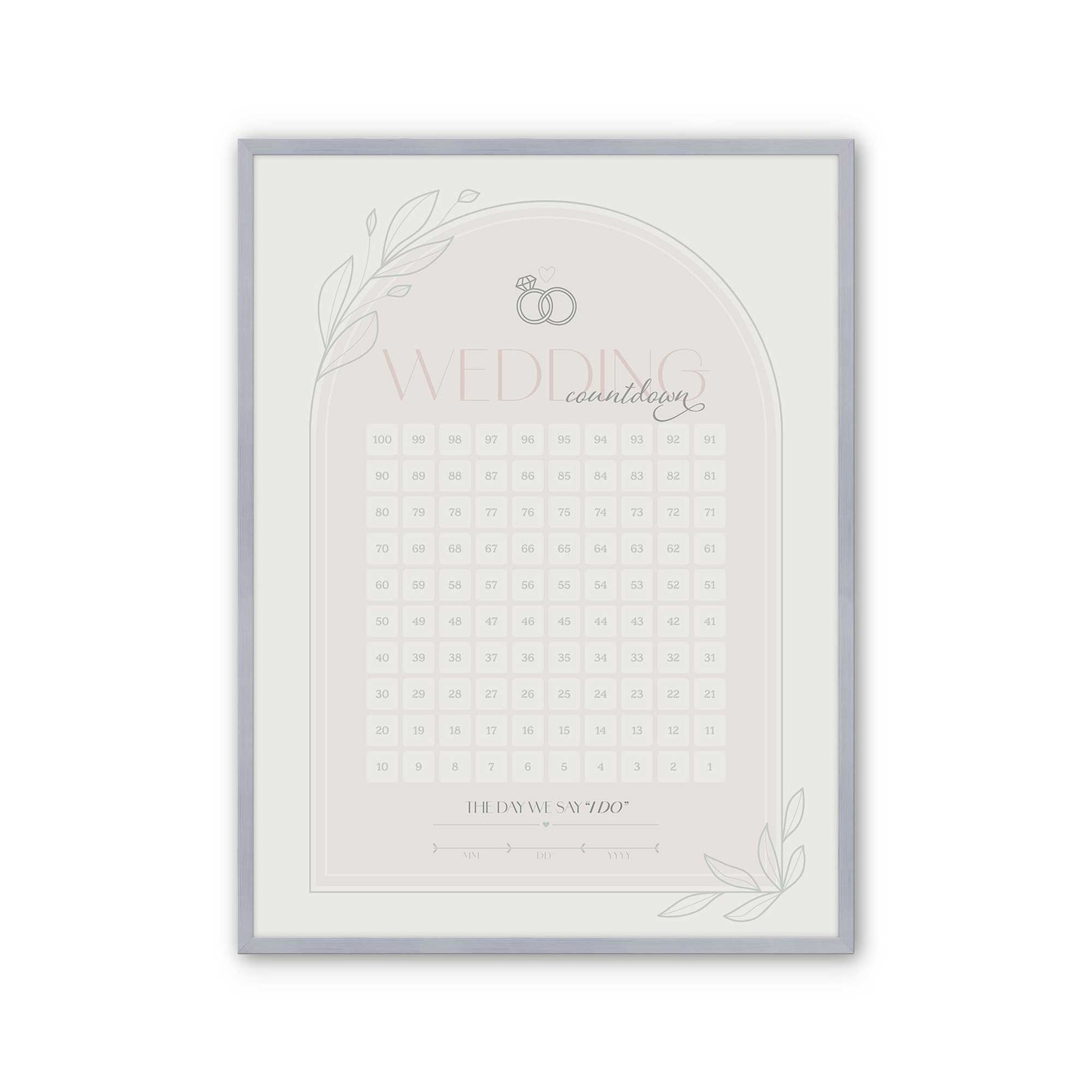 [Color:Polished Chrome], Picture of art in a Polished Chrome frame