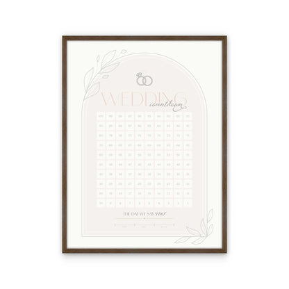 [Color:Walnut], Picture of art in a Walnut frame