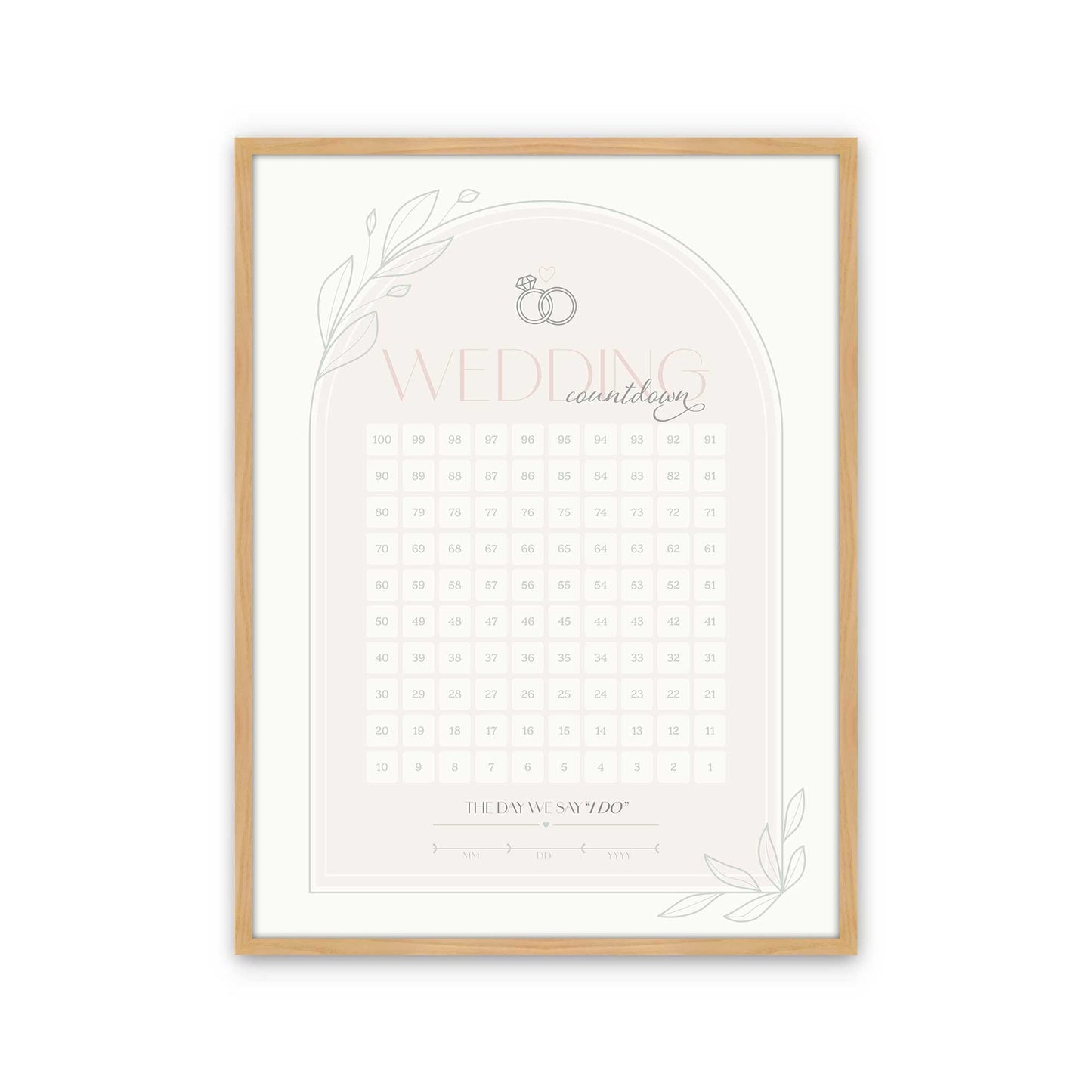 [Color:American Maple], Picture of art in a American Maple frame