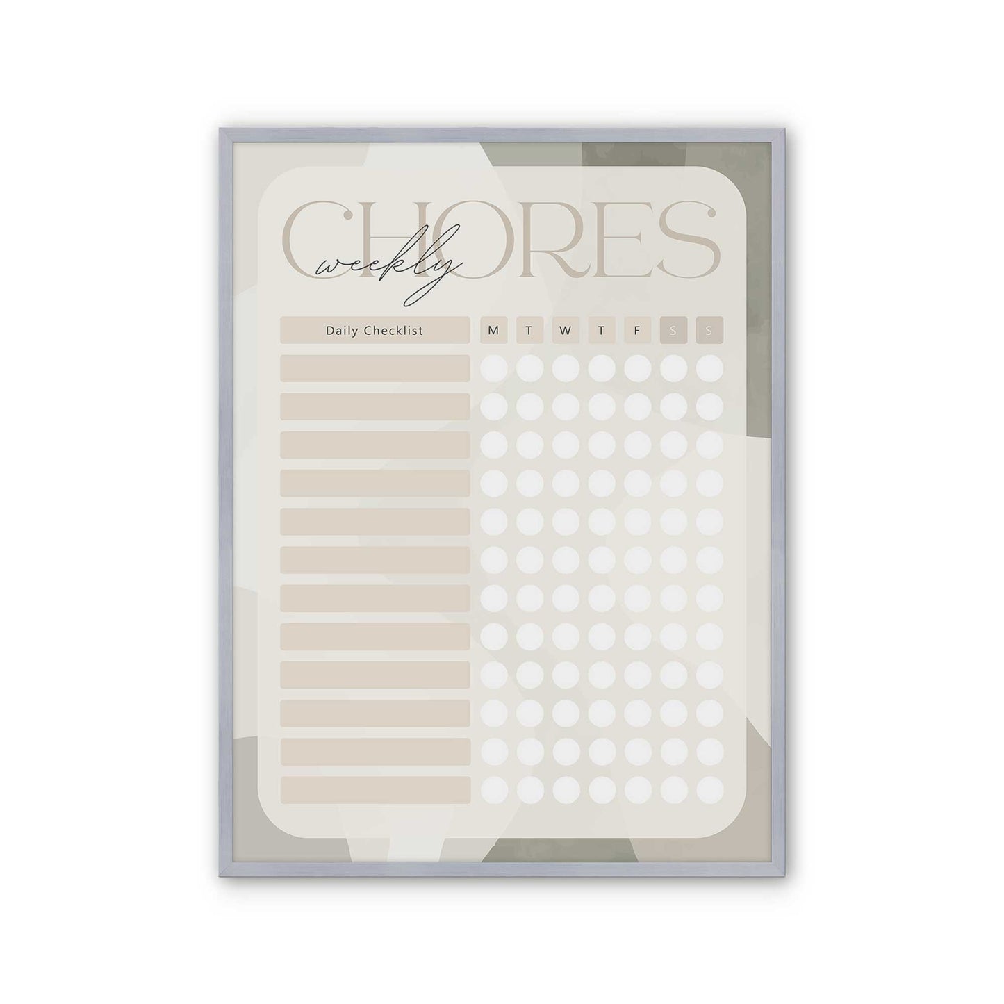 [Color:Polished Chrome], Picture of art in a Polished Chrome frame