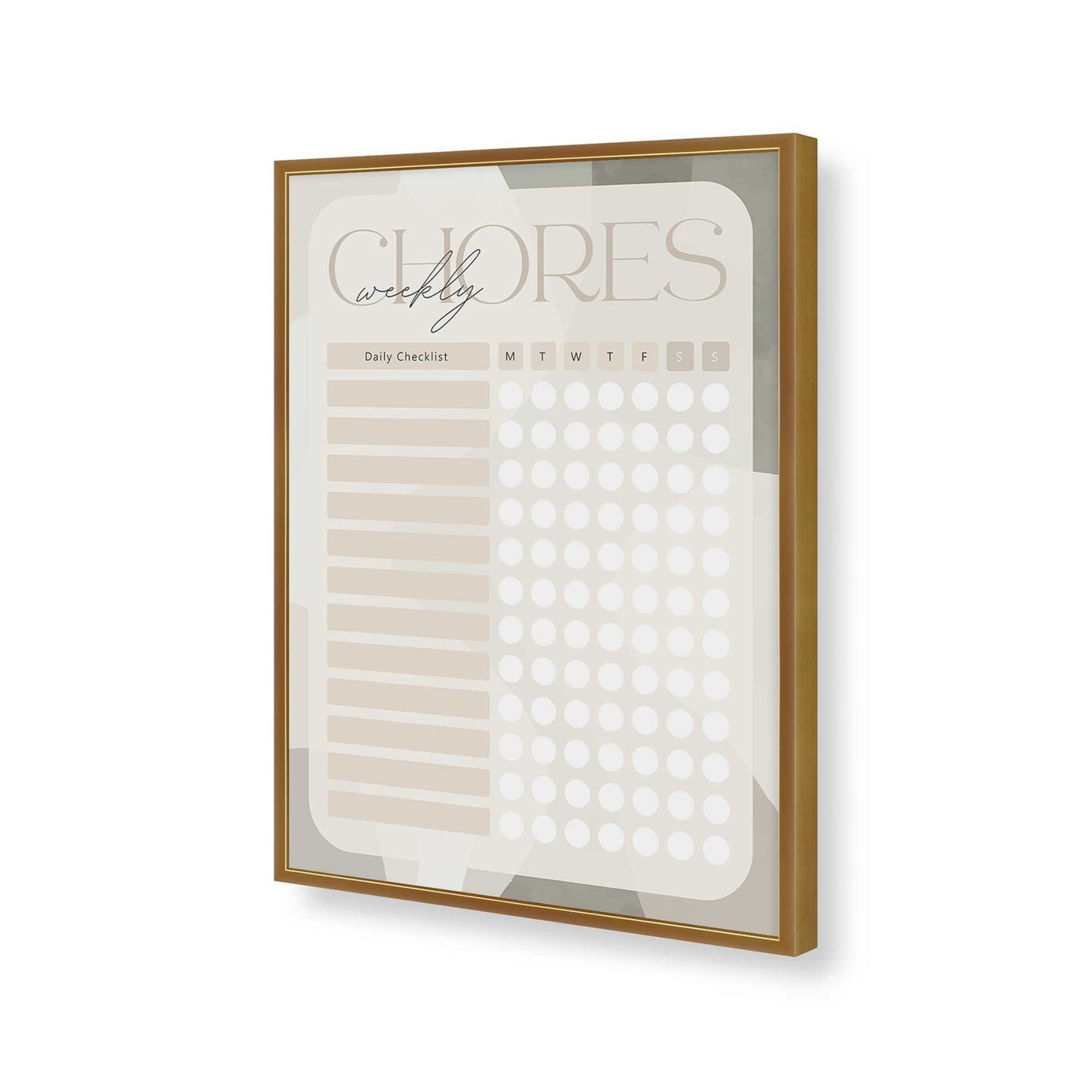 [Color:Polished Gold], Picture of art in a Polished Gold frame of the corner