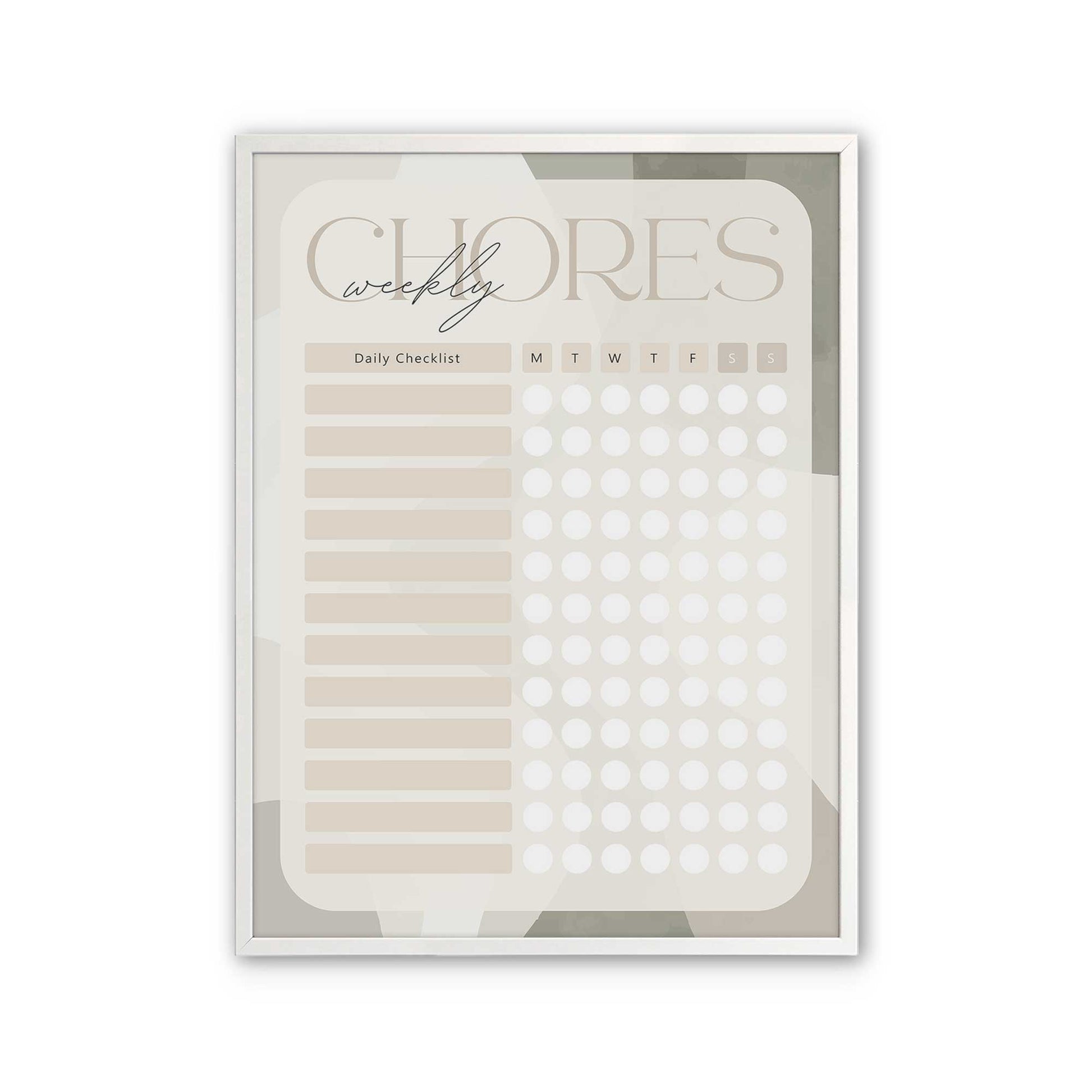 [Color:Opaque White], Picture of art in a Opaque White frame