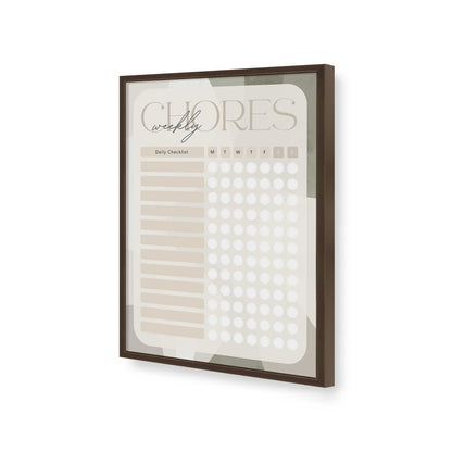 [Color:Belvinder Brown], Picture of art in a Belvinder Brown frame of the corner