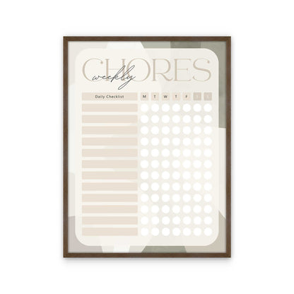 [Color:Walnut], Picture of art in a Walnut frame