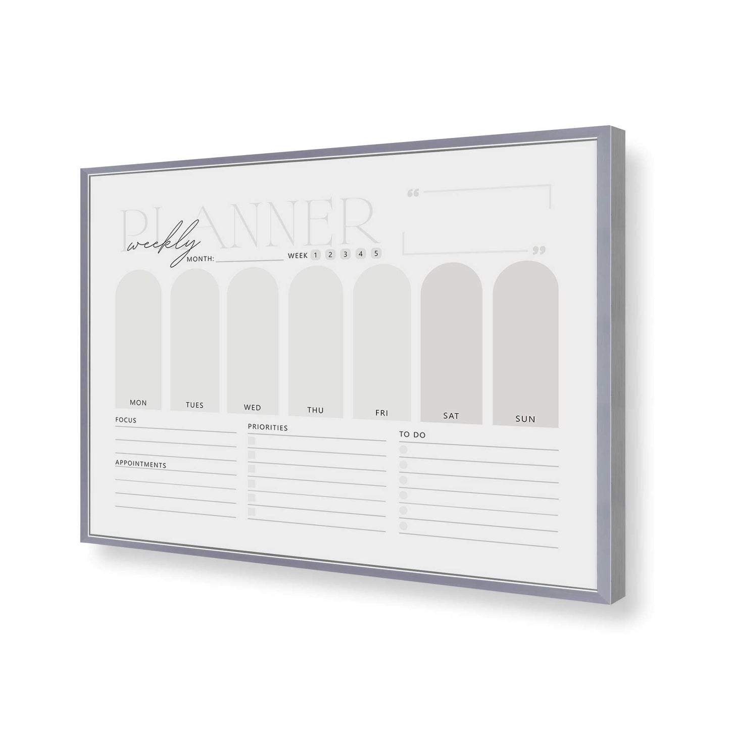 [Color:Polished Chrome], Picture of art in a Polished Chrome frame of the corner