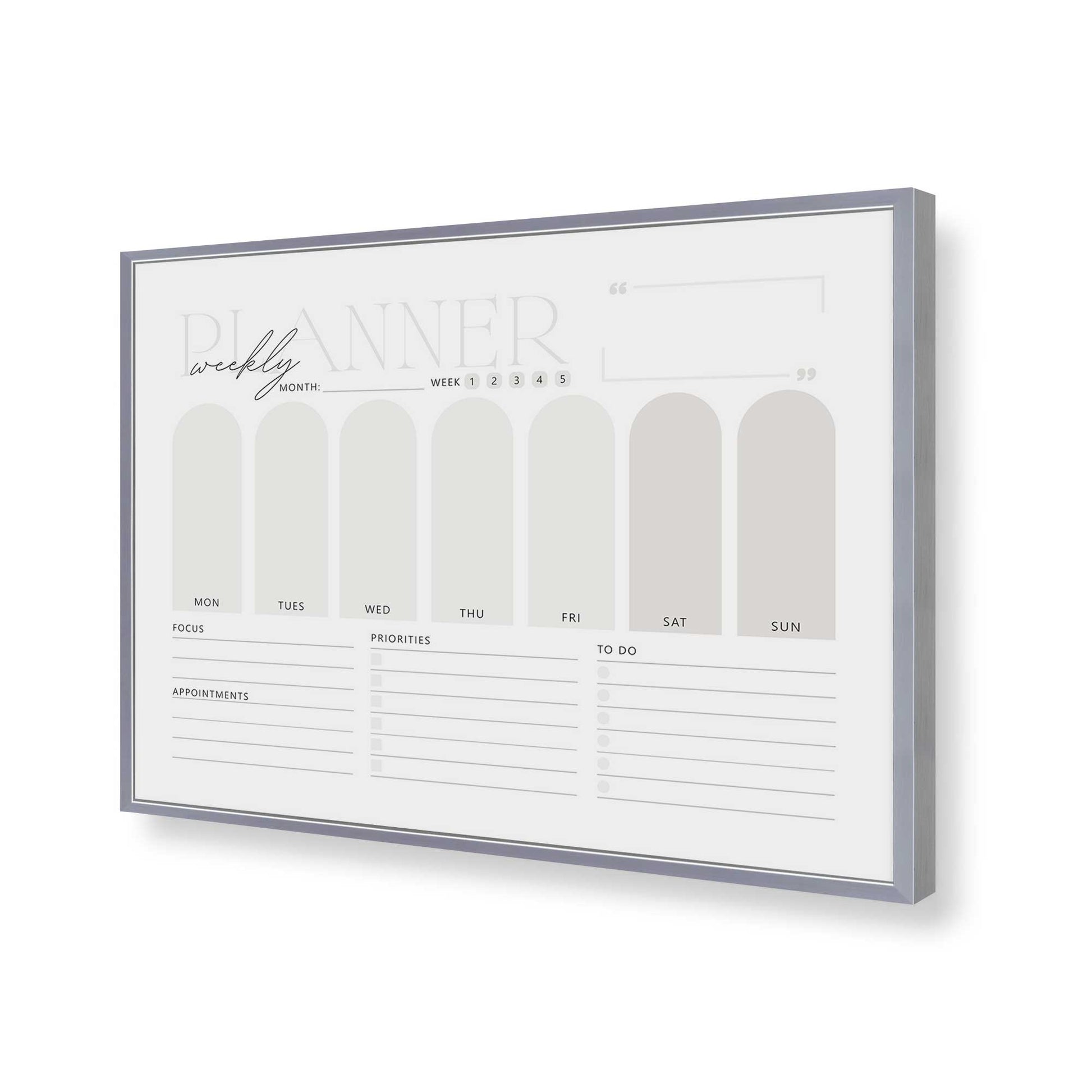 [Color:Polished Chrome], Picture of art in a Polished Chrome frame of the corner