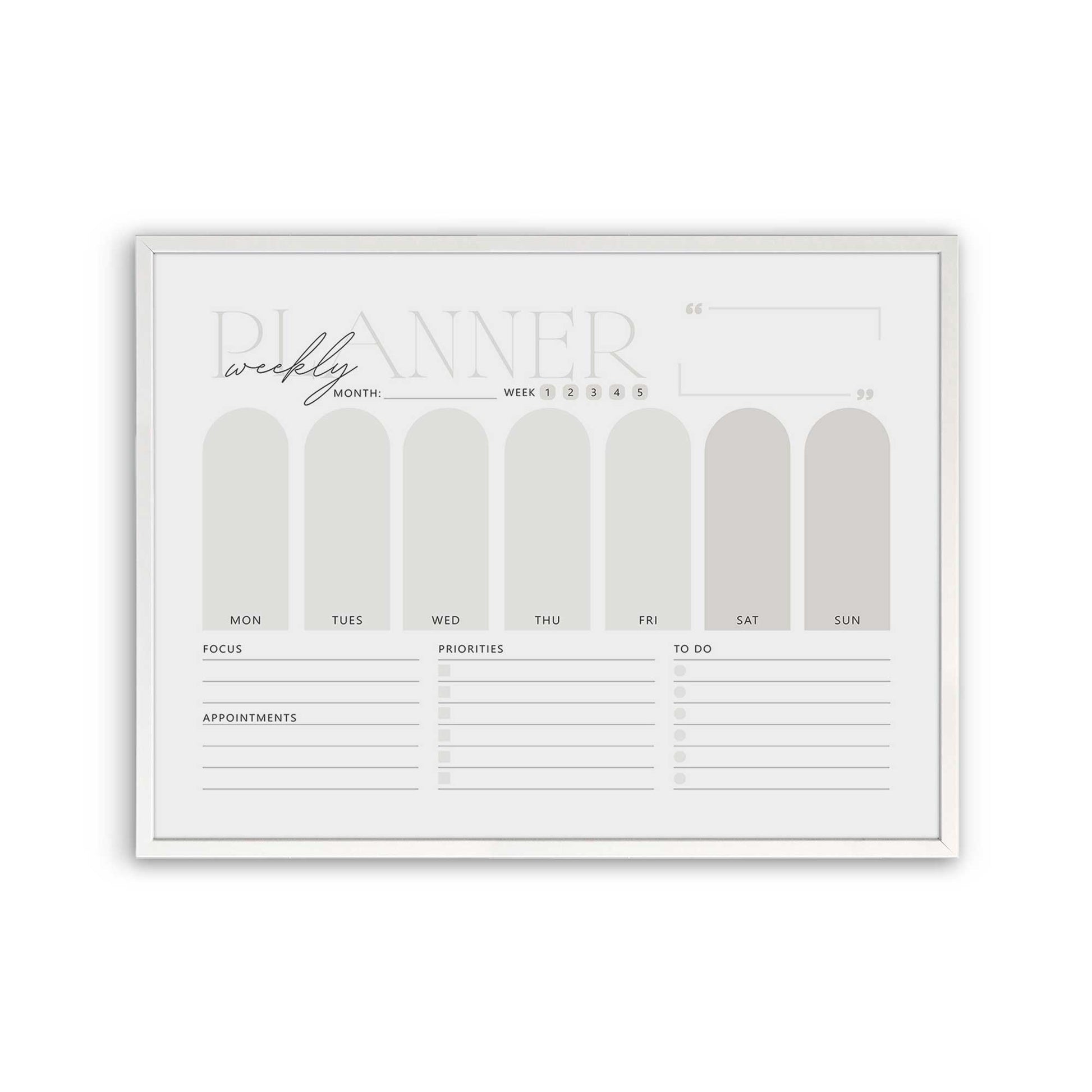 [Color:Opaque White], Picture of art in a Opaque White frame