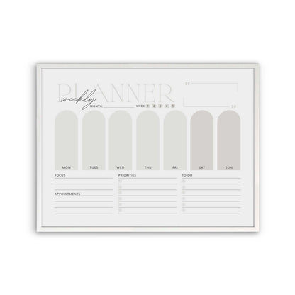 [Color:Opaque White], Picture of art in a Opaque White frame