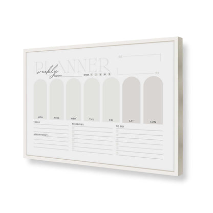 [Color:Opaque White], Picture of art in a Opaque White frame of the corner