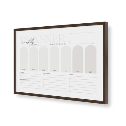 [Color:Belvinder Brown], Picture of art in a Belvinder Brown frame of the corner