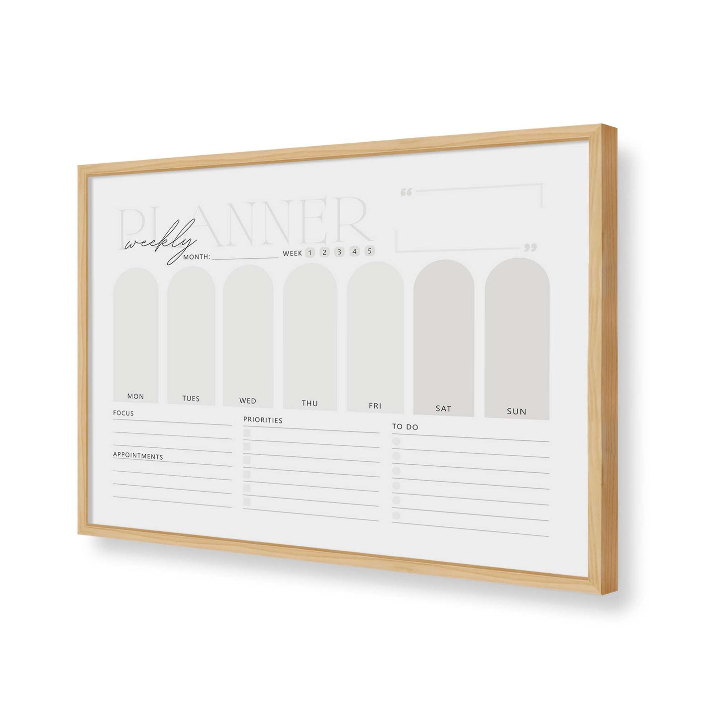 [Color:American Maple], Picture of art in a American Maple frame of the corner