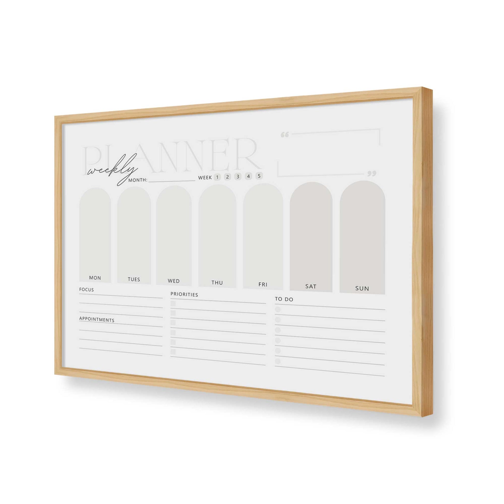 [Color:American Maple], Picture of art in a American Maple frame of the corner