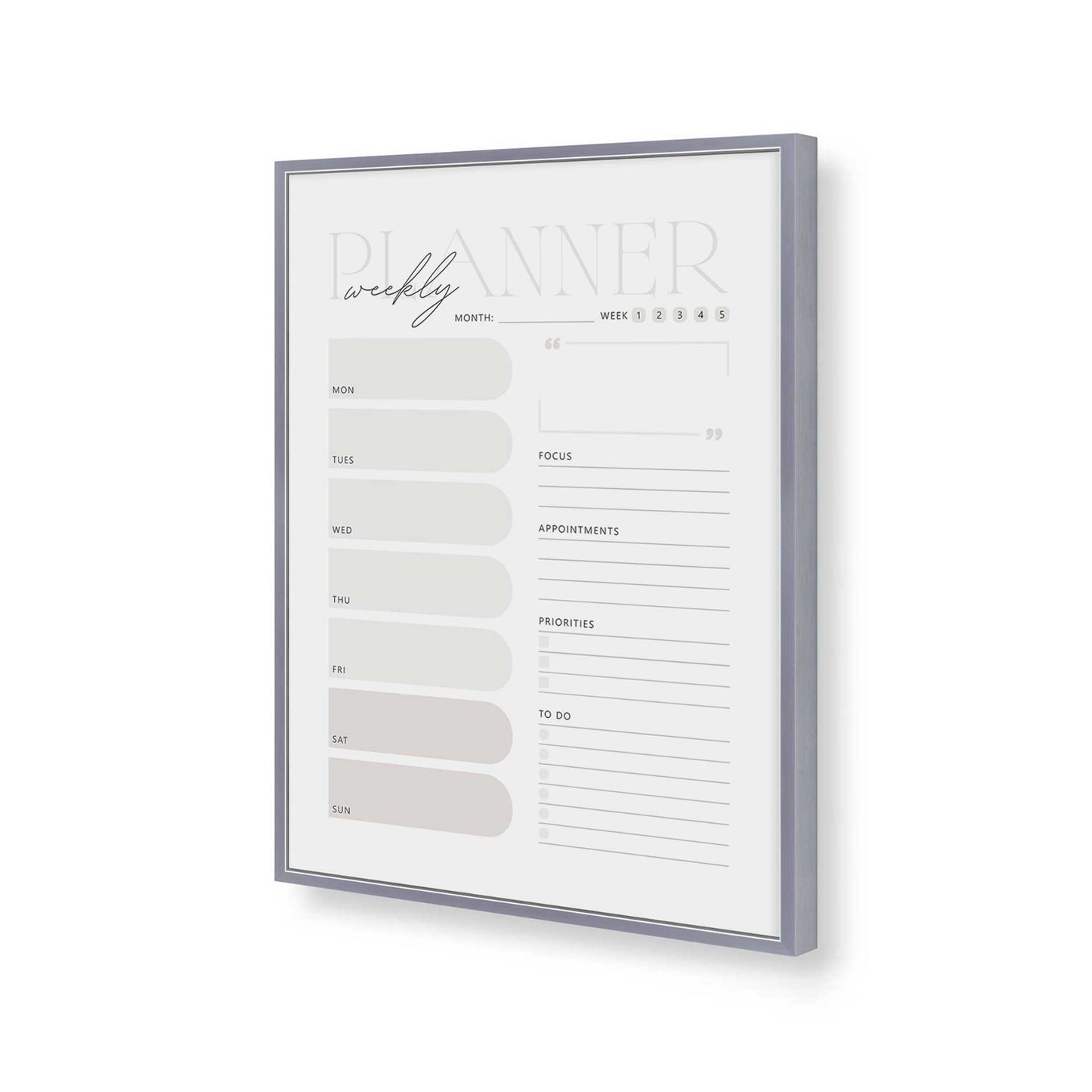 [Color:Polished Chrome], Picture of art in a Polished Chrome frame of the corner