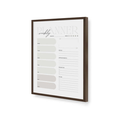 [Color:Belvinder Brown], Picture of art in a Belvinder Brown frame of the corner