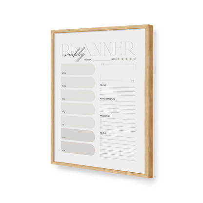 [Color:American Maple], Picture of art in a American Maple frame of the corner
