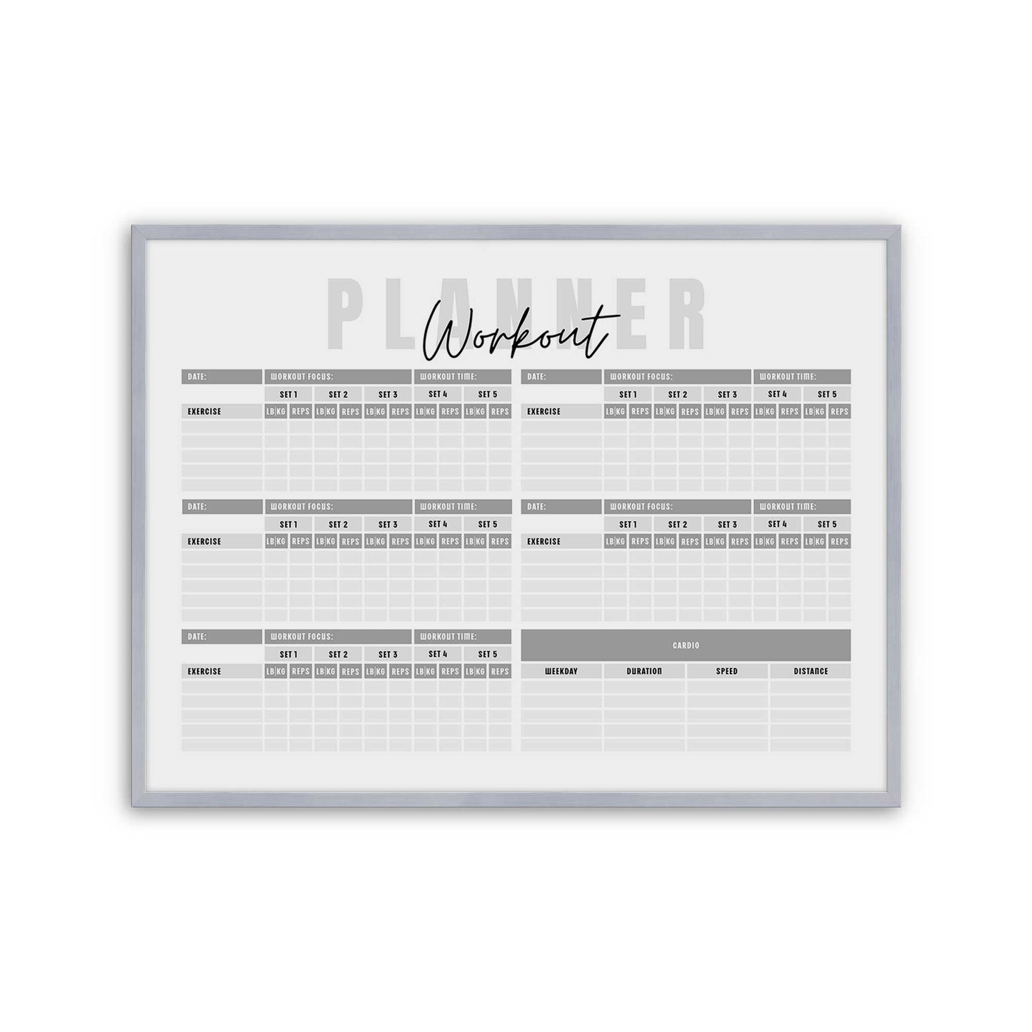 [Color:Polished Chrome], Picture of art in a Polished Chrome frame