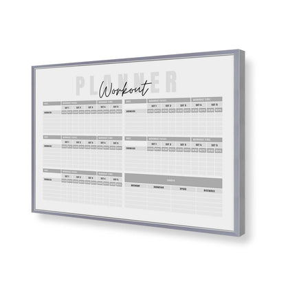 [Color:Polished Chrome], Picture of art in a Polished Chrome frame of the corner