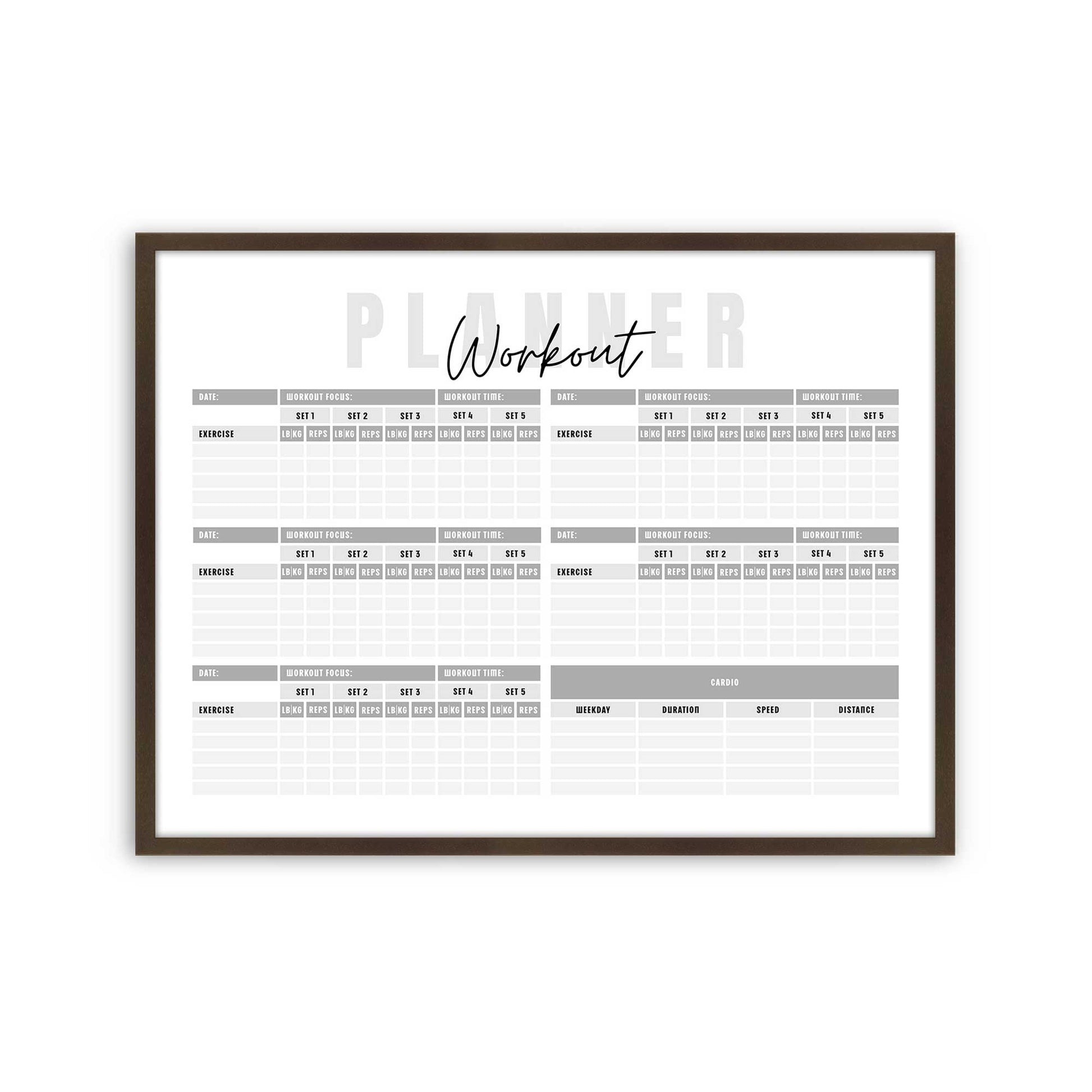 [Color:Belvinder Brown], Picture of art in a Belvinder Brown frame