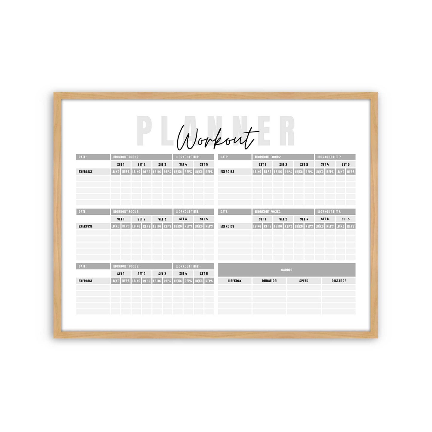 [Color:American Maple], Picture of art in a American Maple frame