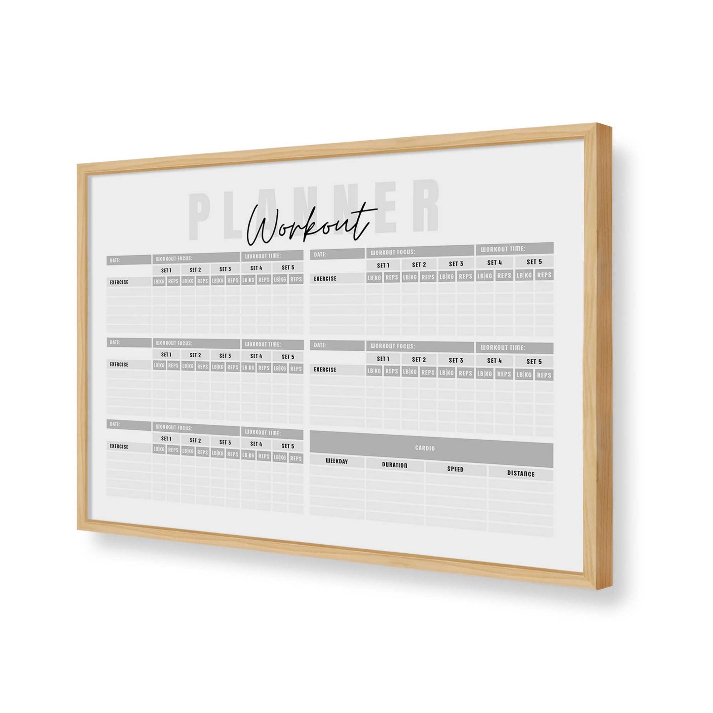 [Color:American Maple], Picture of art in a American Maple frame of the corner