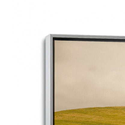 [Color:Polished Chrome], Picture of art in a Polished Chrome frame at an angle