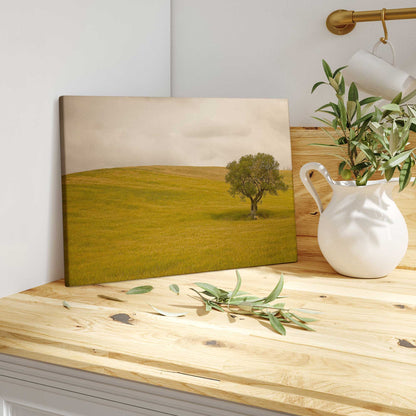 Tuscan Fields' Charm Print on Canvas