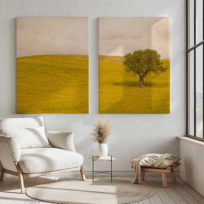 [Color:Stretched Canvas], Picture of art in a room