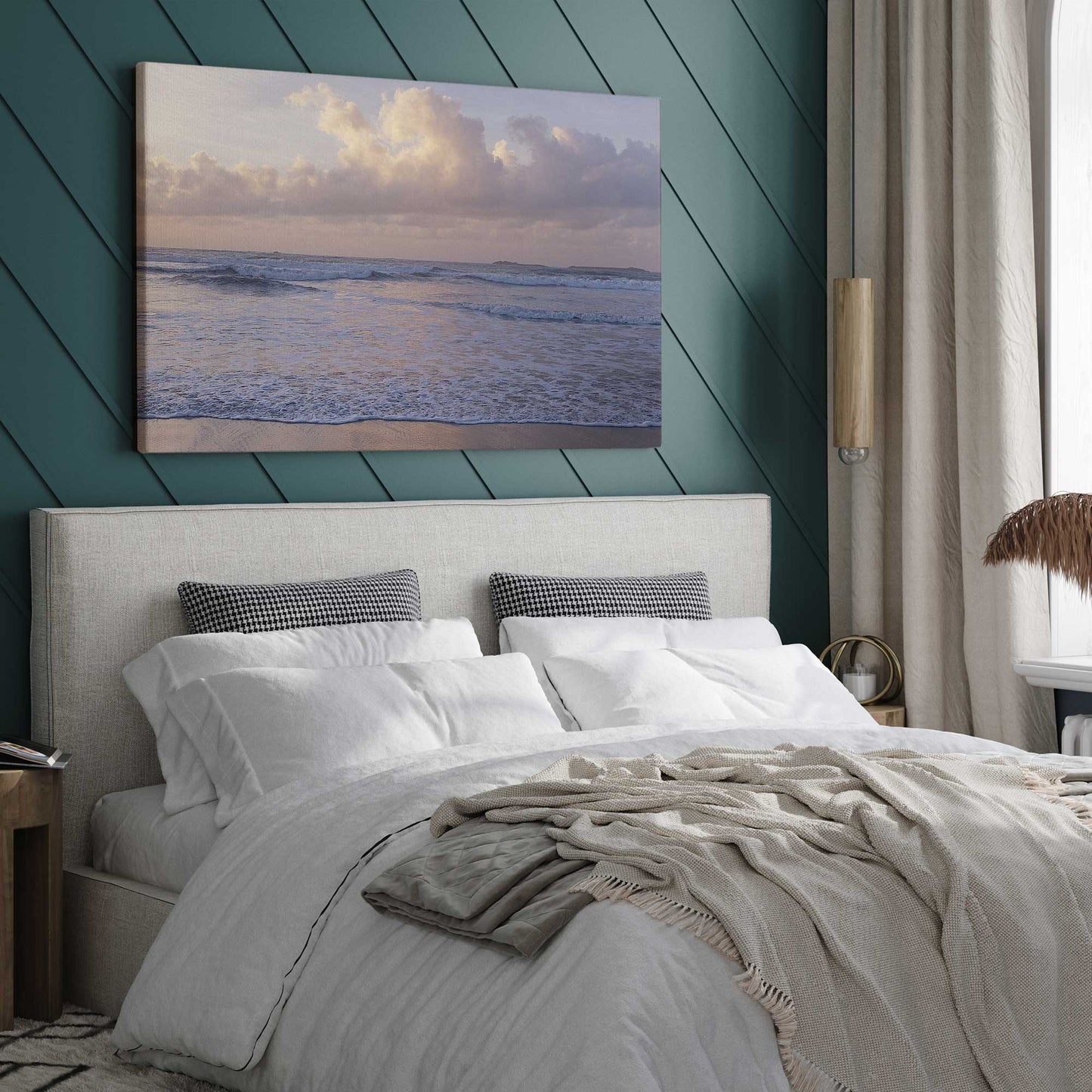 Normandy's Dusk Dream Print on Canvas