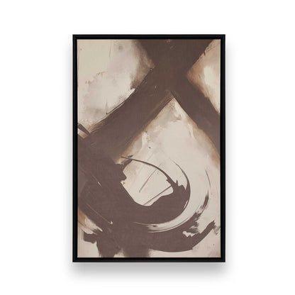 [Color:Satin Black], Picture of art in a Satin Black frame