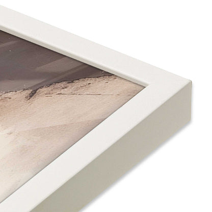 [Color:Opaque White], Picture of art in a Opaque White frame at an angle