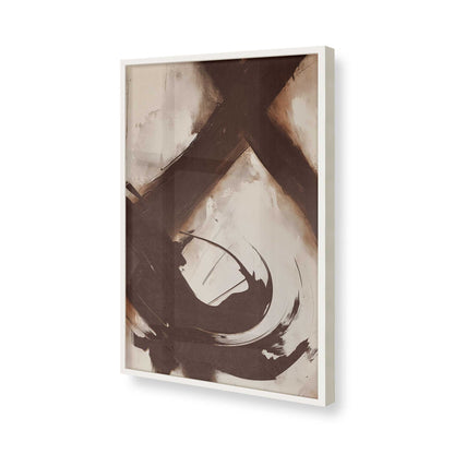 [Color:Opaque White], Picture of art in a Opaque White frame of the corner