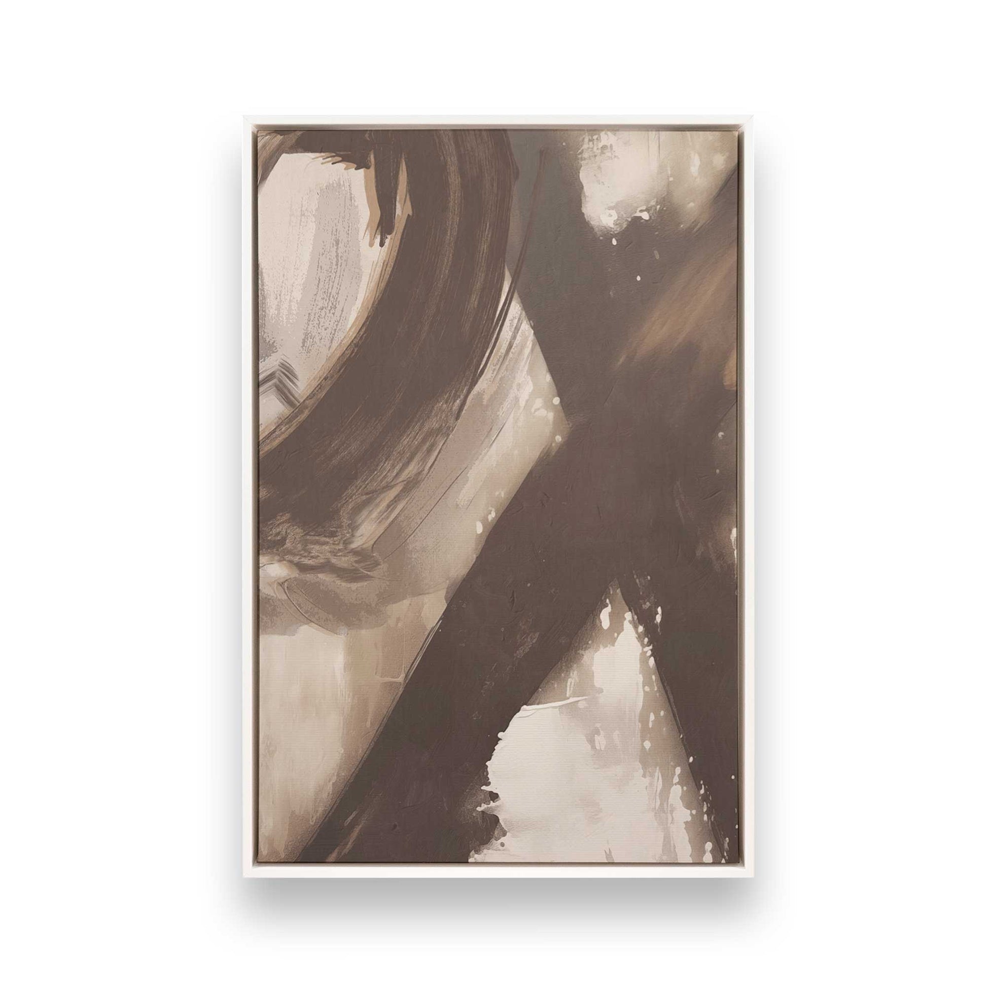 [Color:Opaque White], Picture of art in a White frame