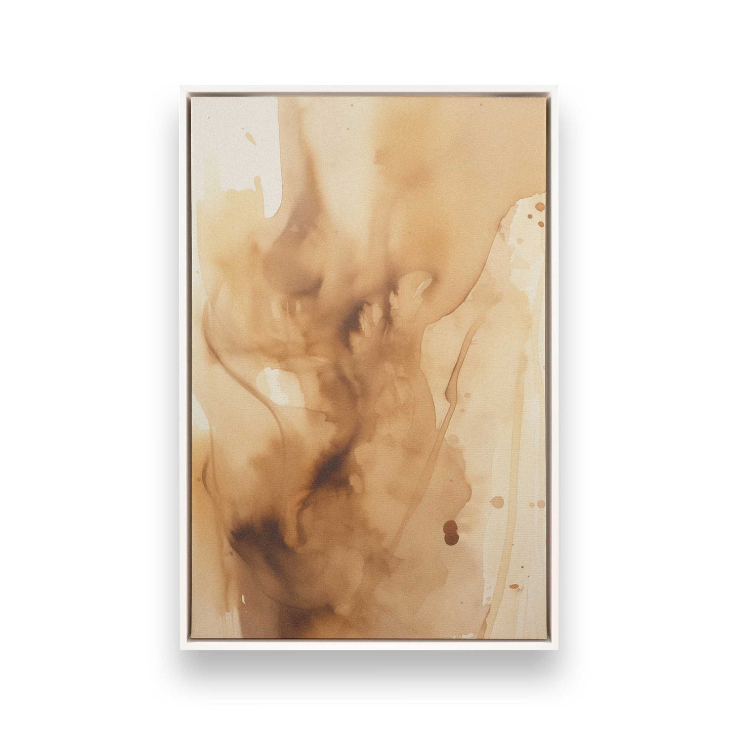 [Color:Opaque White], Picture of art in a White frame