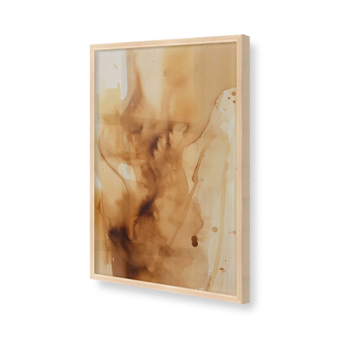 [Color:Raw Maple], Picture of art in a Raw Maple frame of the corner