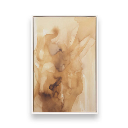 [Color:Opaque White], Picture of art in a White frame